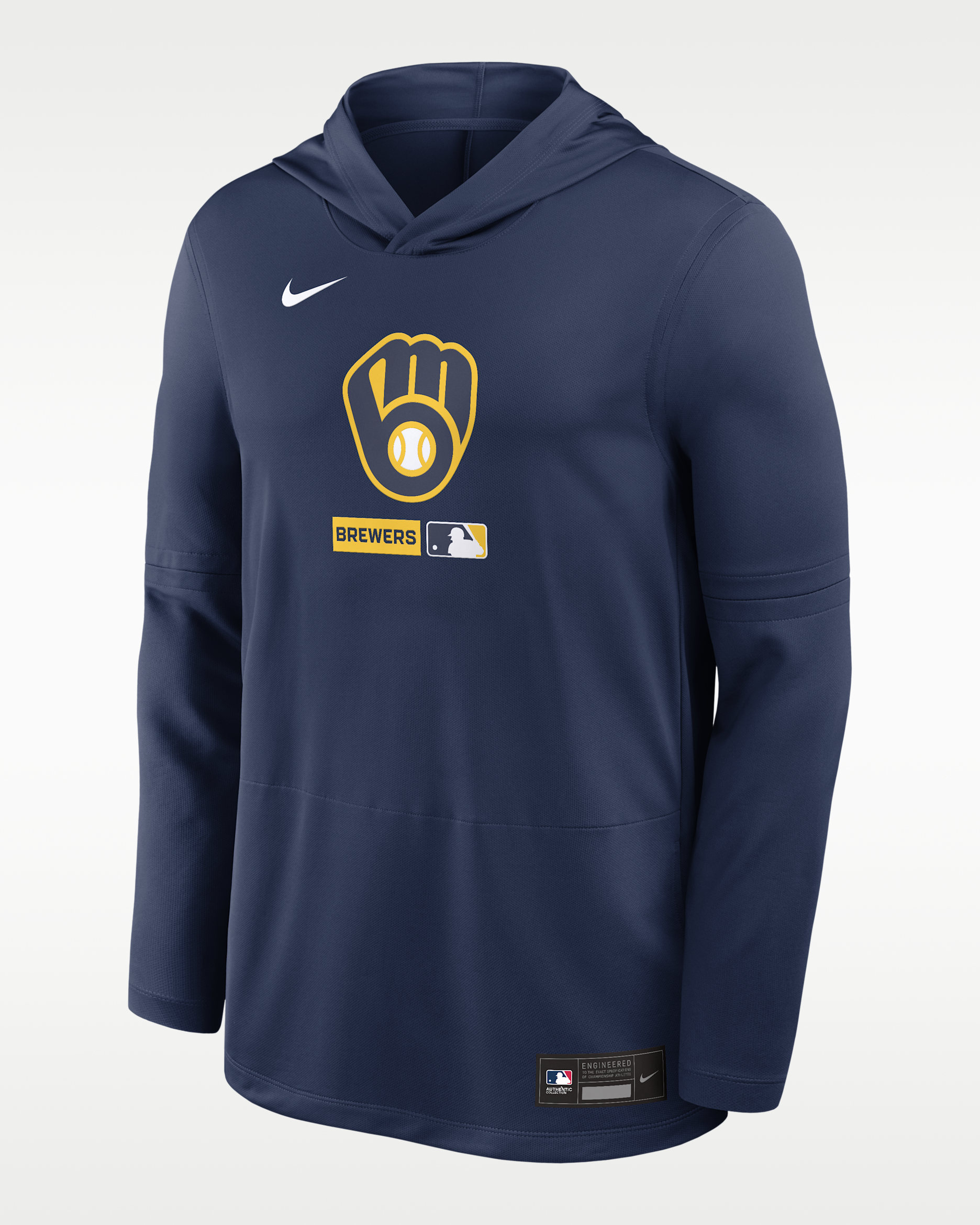 Milwaukee Brewers Authentic Collection Men's Nike Dri-FIT MLB Long
